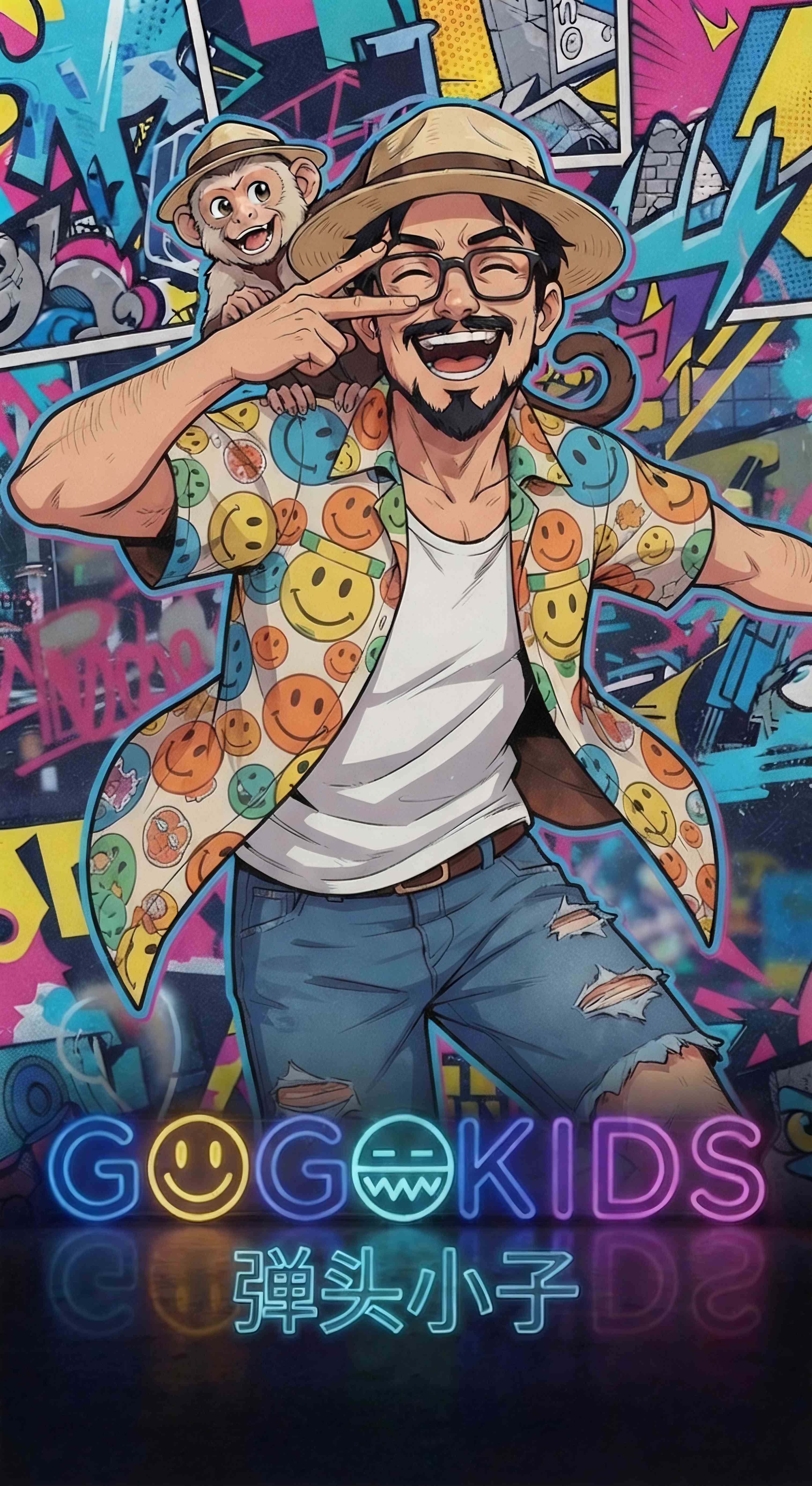 老麦与皮皮 GOGOKIDS 海报